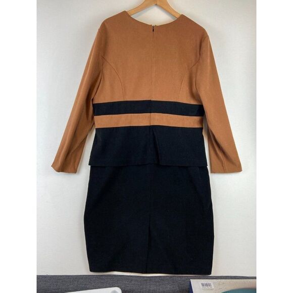 Vintage Velvet Women's Block Dress Size Large - Picture 2 of 8